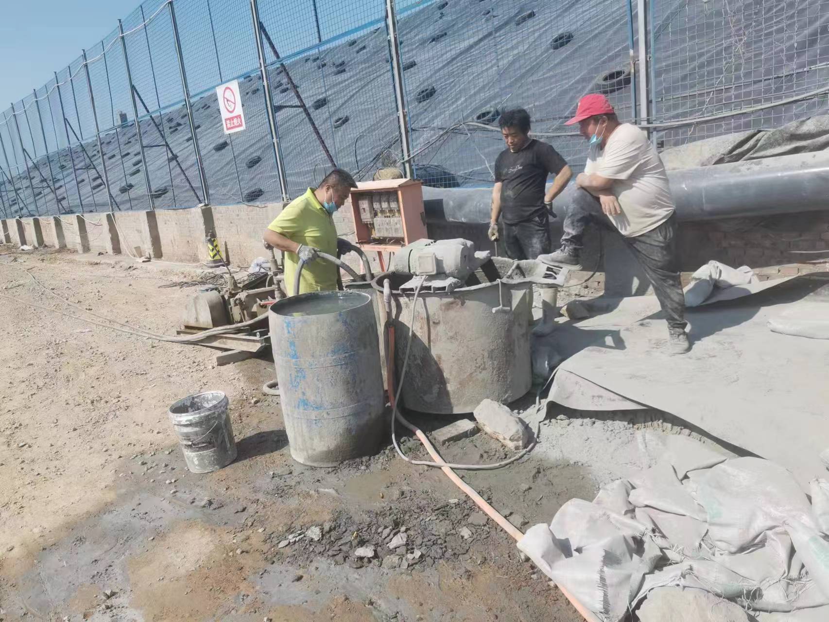 商城袖阀管注浆